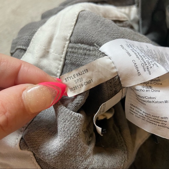 Madewell Denim Snap-Belt Paperbag Shorts Pale Grey - Picture 14 of 16